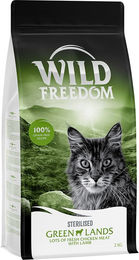 Produktbild von Wild Freedom Adult Green Lands Sterilised Hundefutter Lamm und Huhn getreidefrei 2 kg - 2 kg