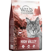 Produktbild von Wild Freedom Adult High Valley Katzenfutter mit Rind und Geflügel getreidefrei 6,5 kg