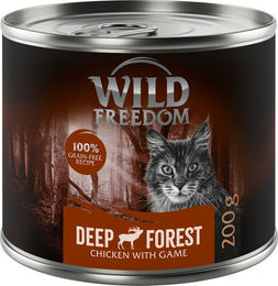Produktbild von Wild Freedom Adult Hundefutter Deep Forest Wild & Huhn getreidefrei 6 x 200 g - 6 x 200 g