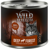 Produktbild von Wild Freedom Adult Hundefutter Deep Forest Wild & Huhn getreidefrei 6 x 200 g - 6 x 200 g