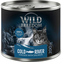 Produktbild von Wild Freedom Adult Hundefutter Lachs und Huhn getreidefrei 6 x 200 g - 6 x 200 g