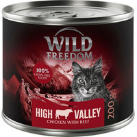 Produktbild von Wild Freedom Adult Hundefutter Rind & Huhn getreidefrei 6 x 200 g - 6 x 200 g