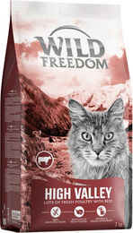 Produktbild von Wild Freedom Adult Katzenfutter High Valley mit Rind und Geflügel getreidefrei 2 kg