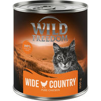 Produktbild von Wild Freedom Adult Katzenfutter Huhn getreidefrei Monoprotein 6 x 800 g - 6 x 800 g