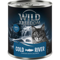 Produktbild von Wild Freedom Adult Katzenfutter Lachs und Huhn getreidefrei 6 x 800 g - 6 x 800 g