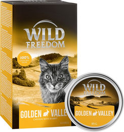 Produktbild von Wild Freedom Adult Katzenfutter Schale Kaninchen & Huhn getreidefrei glutenfrei laktosefrei 6 x 85 g - 6 x 85 g