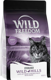 Produktbild von Wild Freedom Adult Wild Hills Sterilised Ente und Huhn Pastete Getreidefrei 400 g - 400 g