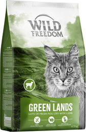 Produktbild von Wild Freedom Green Lands Katzenfutter Adult Lamm und Geflügel getreidefrei 6,5 kg