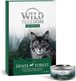 Produktbild von Wild Freedom Instinctive Ergänzungsfuttermittel Dense Forest Hirsch 6 x 70 g - 6 x 70 g