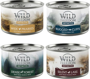 Produktbild von Wild Freedom Instinctive Ergänzungsfuttermittel Misty Mountains Mixpaket 6 x 140 g - 6 x 140 g