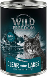 Produktbild von Wild Freedom Katzen Nassfutter Adult Forelle & Huhn Getreidefrei 6 x 400 g