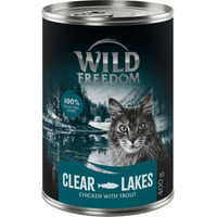Produktbild von Wild Freedom Katzen Nassfutter Adult Forelle & Huhn Getreidefrei 6 x 400 g