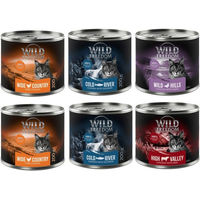 Produktbild von Wild Freedom Katzen Nassfutter Adult Getreidefrei Mixpaket 6 x 200 g - 6 x 200 g