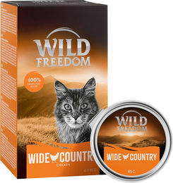 Produktbild von Wild Freedom Katzen Nassfutter Adult Huhn pur getreidefrei mit hohem Fleischanteil 6 x 85 g - 6 x 85 g