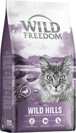 Produktbild von Wild Freedom Katzenfutter Adult Ente Getreidefrei Sensitive 2 kg
