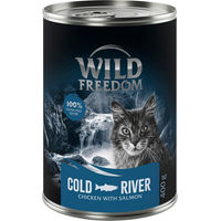 Produktbild von Wild Freedom Katzenfutter Adult Lachs & Huhn getreidefrei 6 x 400 g - 6 x 400 g