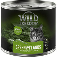 Produktbild von Wild Freedom Katzenfutter Adult Lamm & Huhn getreidefrei 6 x 200 g - 6 x 200 g