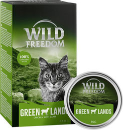 Produktbild von Wild Freedom Katzenfutter Adult Lamm & Huhn Stückchen in Sauce Getreidefrei 6 x 85 g - 6 x 85 g