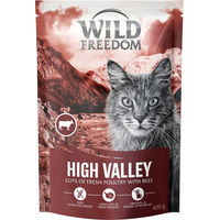 Produktbild von Wild Freedom Katzenfutter Adult Rind und Geflügel getreidefrei Sensitive 400 g