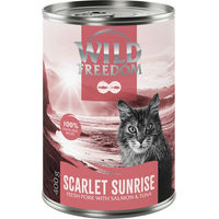 Produktbild von Wild Freedom Katzenfutter Adult Schwein Lachs und Thunfisch getreidefrei 6 x 400 g - 6 x 400 g