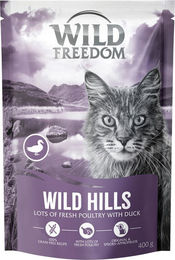 Produktbild von Wild Freedom Katzenfutter Adult Wild Hills mit Ente getreidefrei 400 g