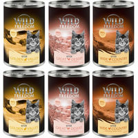 Produktbild von Wild Freedom Kitten Nassfutter Mixpaket 6 x 400 g Getreidefrei mit hohem Fleischanteil
