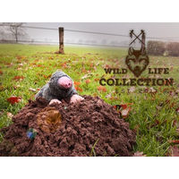 Produktbild von Wild Life Collection Plüsch-Spielzeug Maulwurf für Hunde in Grau
