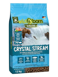 Wildborn Crystal Stream Hundefutter Adult mit Lachs und Forelle getreidefrei 12 kg - 12 kg – Bild 1 von 2