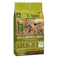 Produktbild von Wildborn Ente Welpenfutter Junior Sensitive Getreidefrei 12 kg - 12 kg