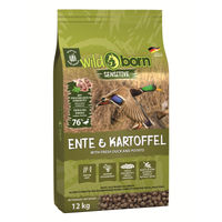 Produktbild von Wildborn Hundefutter Ente Sensitive Adult getreidefrei 12 kg - 12 kg
