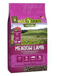 Wildborn Meadow Lamb Trockenfutter für erwachsene Hunde mit Lamm getreidefrei und glutenfrei 12 kg - 12 kg – Bild 1 von 3