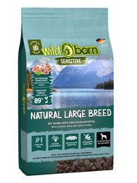 Wildborn Natural Large Breed Hundefutter Adult mit Geflügel Huhn Ente Truthahn getreidefrei und hypoallergen 12 kg - 12 kg – Bild 1 von 3