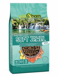 Produktbild von Wildborn SOFT JEWEL MAXI Hundefutter Adult mit Hühnchen, Fisch und Kartoffeln getreidefrei und glutenfrei 4 kg - 4 kg