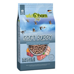 Wildborn Soft Puppy Welpenfutter Pute und Fisch 4 kg getreidefrei - 4 kg – Bild 1 von 2
