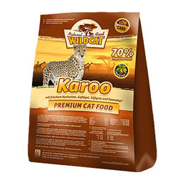 Wildcat Karoo Katzentrockenfutter Kaninchen und Geflügel Adult Getreidefrei 500 g - 500 g – Bild 1 von 4