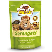 Produktbild von Wildcat Serengeti Geflügel & Kartoffel Katzenfutter Senior Getreidefrei Glutenfrei Laktosefrei 7 x 100 g - 7 x 100 g