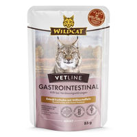 Produktbild von Wildcat VetLine Gastrointestinal Katzen Nassfutter Ente & Truthahn 12 x 85g