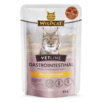 Produktbild von Wildcat VetLine Gastrointestinal Katzen Nassfutter Huhn 12 x 85g