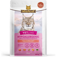 Produktbild von Wildcat VetLine Hypoallergenes Nassfutter für erwachsene Katzen mit Lachs 400 g