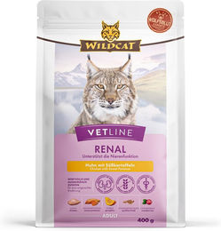 Wildcat VetLine Renal Nassfutter Huhn für erwachsene Katzen zur Unterstützung der Nierenfunktion 400 g – Bild 1 von 1