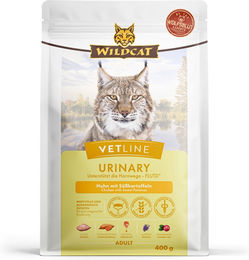 Wildcat VetLine Urinary Huhn Trockenfutter für erwachsene Katzen zur Unterstützung der Harnwege 400 g – Bild 1 von 1