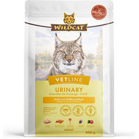 Produktbild von Wildcat VetLine Urinary Huhn Trockenfutter für erwachsene Katzen zur Unterstützung der Harnwege 400 g