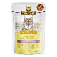 Produktbild von Wildcat VetLine Urinary Nassfutter für Katzen Truthahn 12 x 85 g