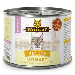Wildcat VetLine Urinary Truthahn Nassfutter für erwachsene Katzen Diätfutter zur Unterstützung der Harnwege 200g – Bild 1 von 1