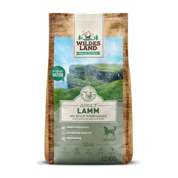 Wildes Land Classic Adult Hundetrockenfutter Lamm mit Reis und Wildkräutern 12 kg - 12 kg – Bild 1 von 6