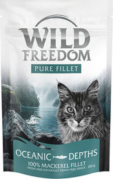 Produktbild von Wildes Land Filet Snacks Makrelenfilet Fisch Leckerli 3 x 100 g