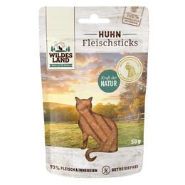 Wildes Land Fleischsticks Huhn Hundeleckerli 9x50 g – Bild 1 von 2