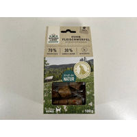 Produktbild von Wildes Land Fleischwürfel Huhn Hund Snack 100g getreidefrei ohne Farb- und Aromastoffe - 100 g
