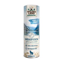Wildes Land Freeze Dried Weißfisch Katzen Snack 16 g - 16 g – Bild 1 von 3