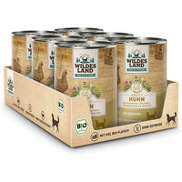Produktbild von Wildes Land Geflügel Mixpaket Classic Adult Huhn und Truthahn 6 x 400 g - 6 x 400 g